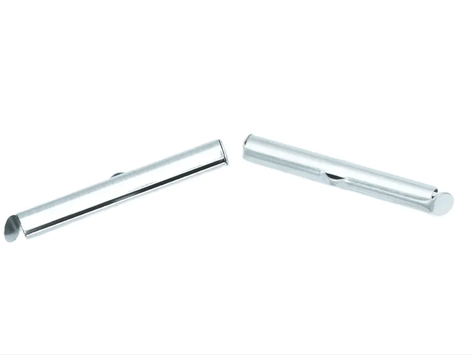 ACERO PLATEADO TERMINAL FLAUTA 30MM 1