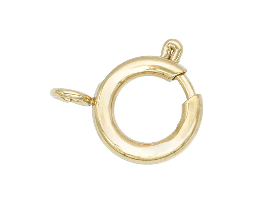 ACERO DORADO BROCHE RIAZA 8MM 1