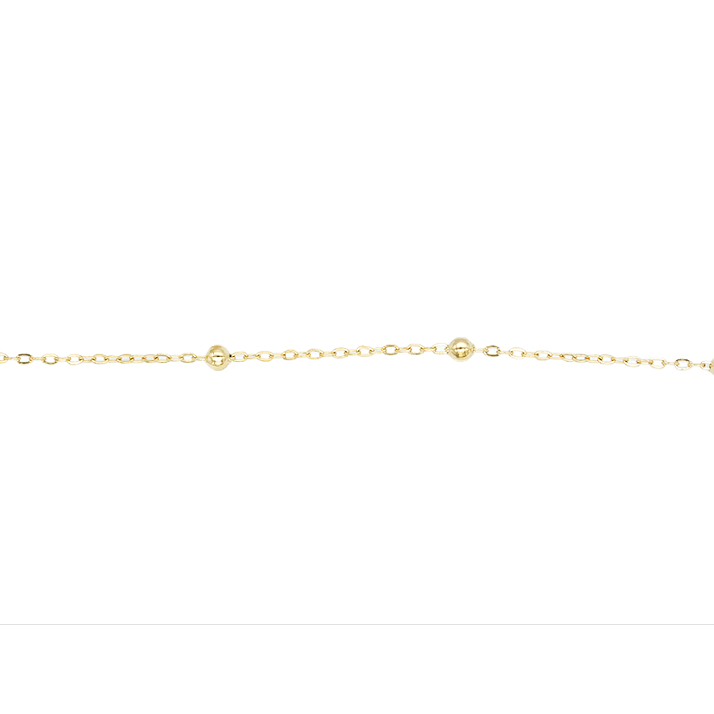 ACERO DORADO CADENA 0.4M SEPRADOR BALIN 4MM 1