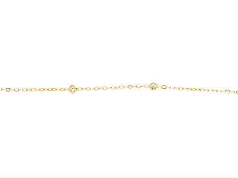 ACERO DORADO CADENA 0.4M SEPRADOR BALIN 4MM