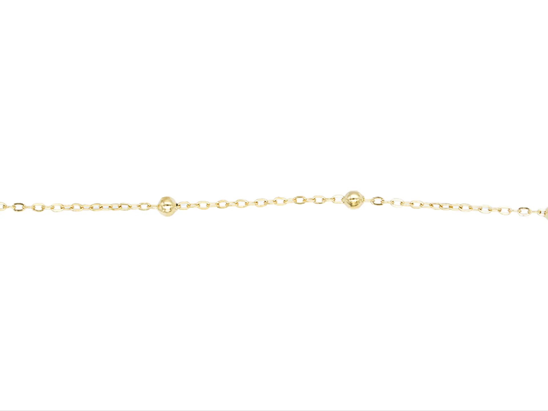 ACERO DORADO CADENA 0.4M SEPRADOR BALIN 4MM 1