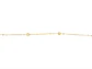 ACERO DORADO CADENA 0.4M SEPRADOR BALIN 4MM - thumbnail 1