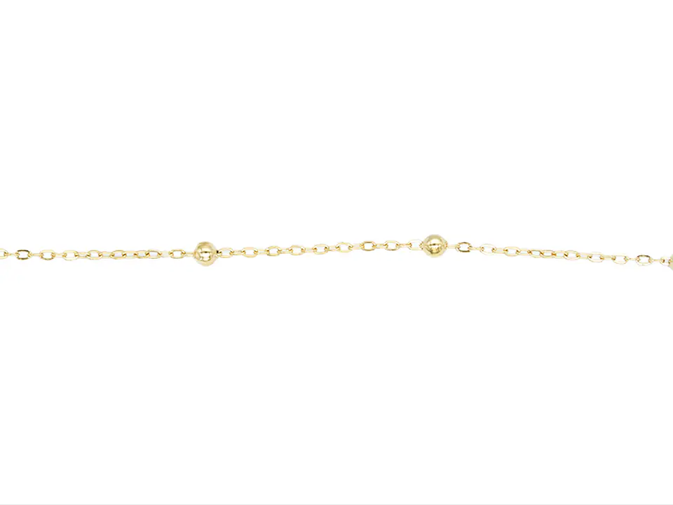 ACERO DORADO CADENA 0.4M SEPRADOR BALIN 4MM 1