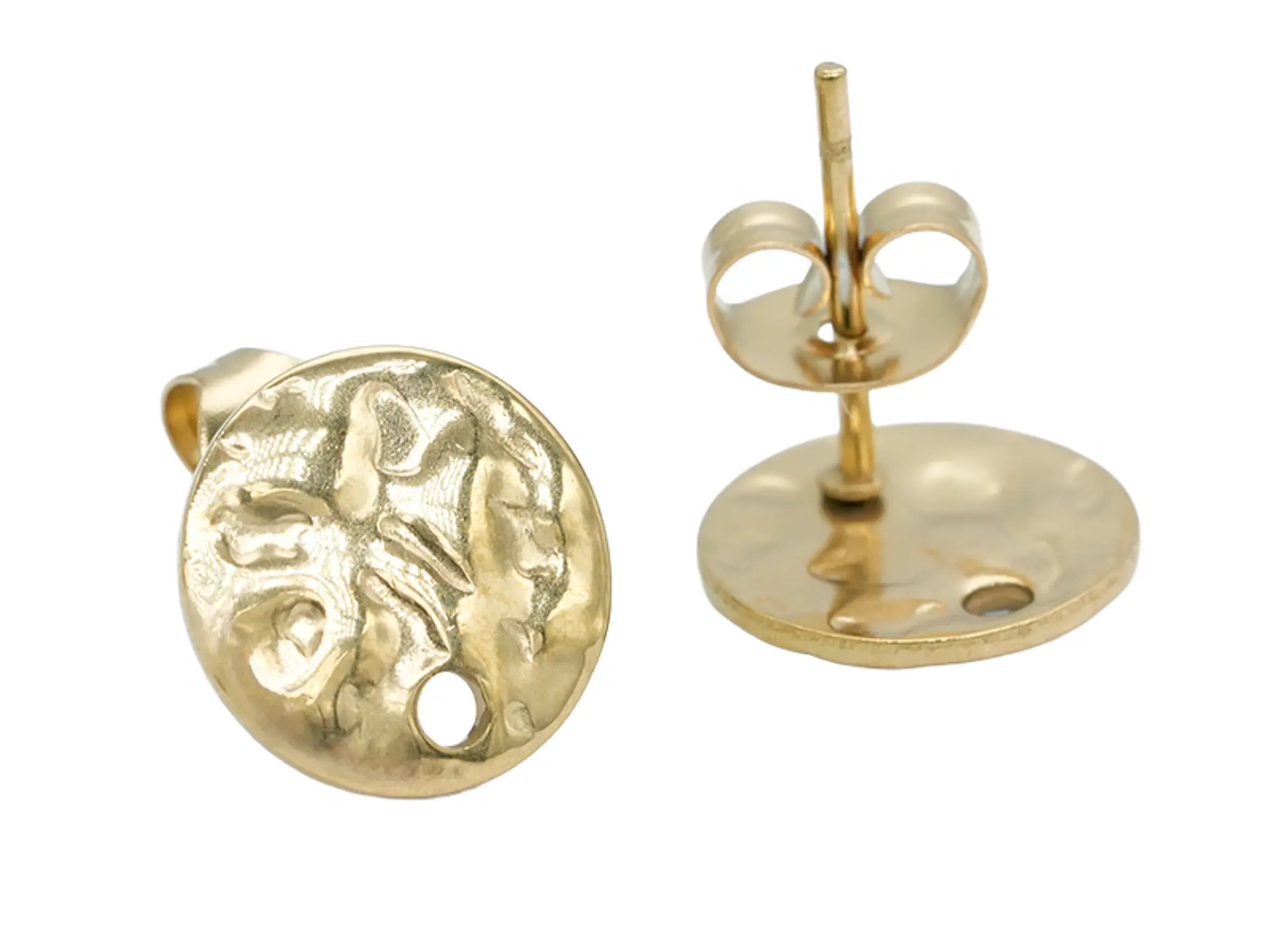  ACERO DORADO TOPO 121 REDONDO MARTILLADO 10MM  1