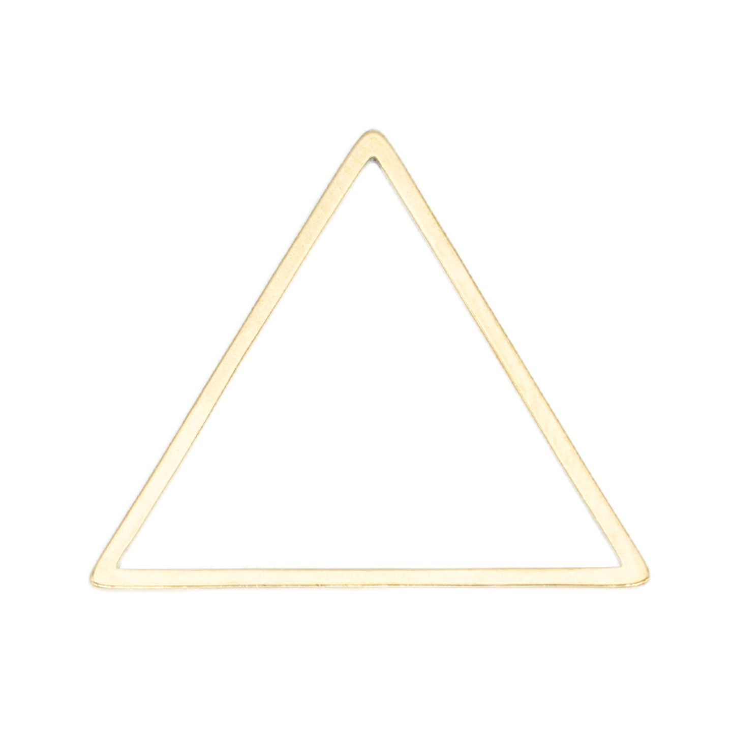 ACERO DORADO TRIANGULO FIGURA 20MM  1