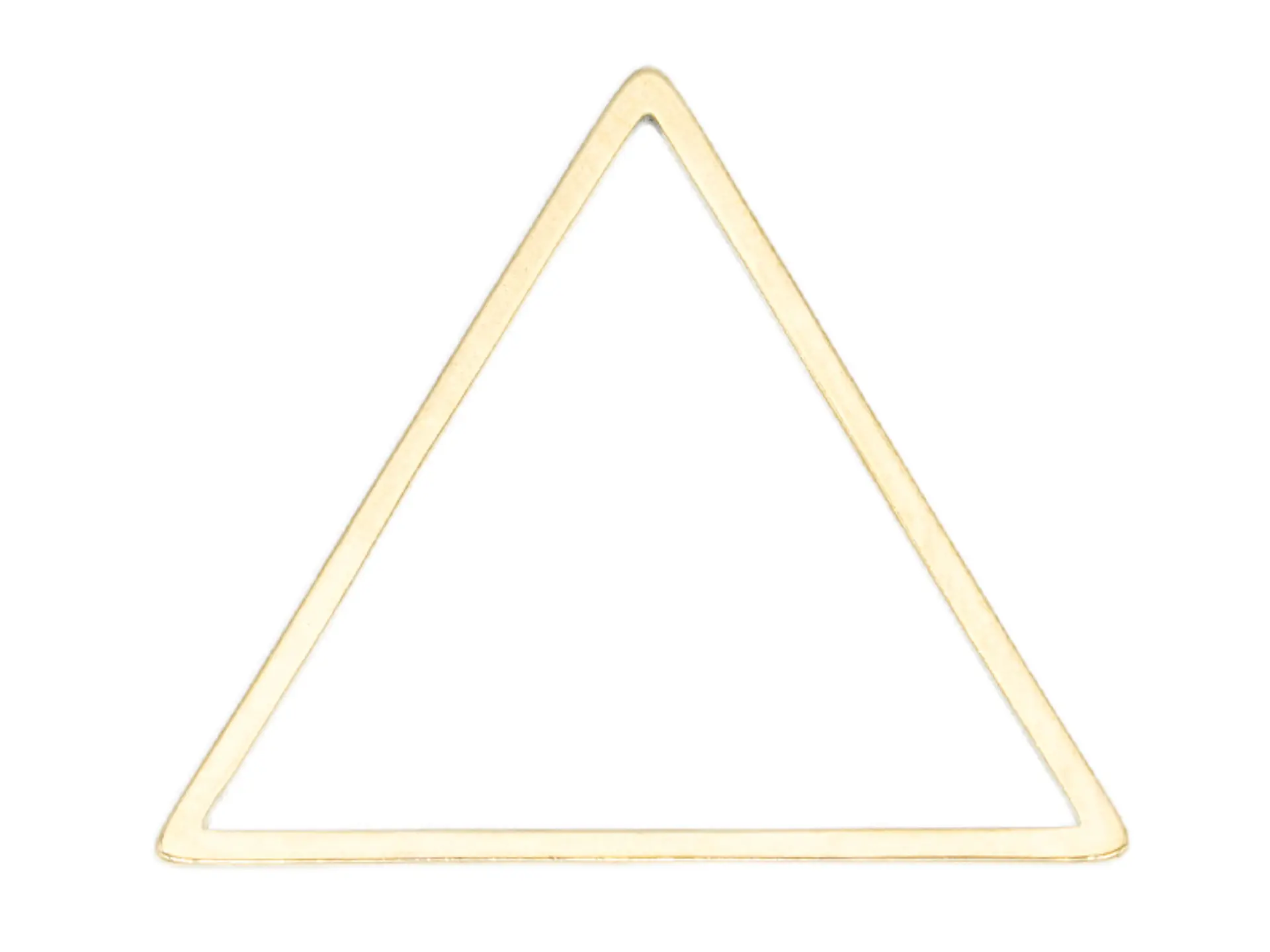 ACERO DORADO TRIANGULO FIGURA 20MM  1