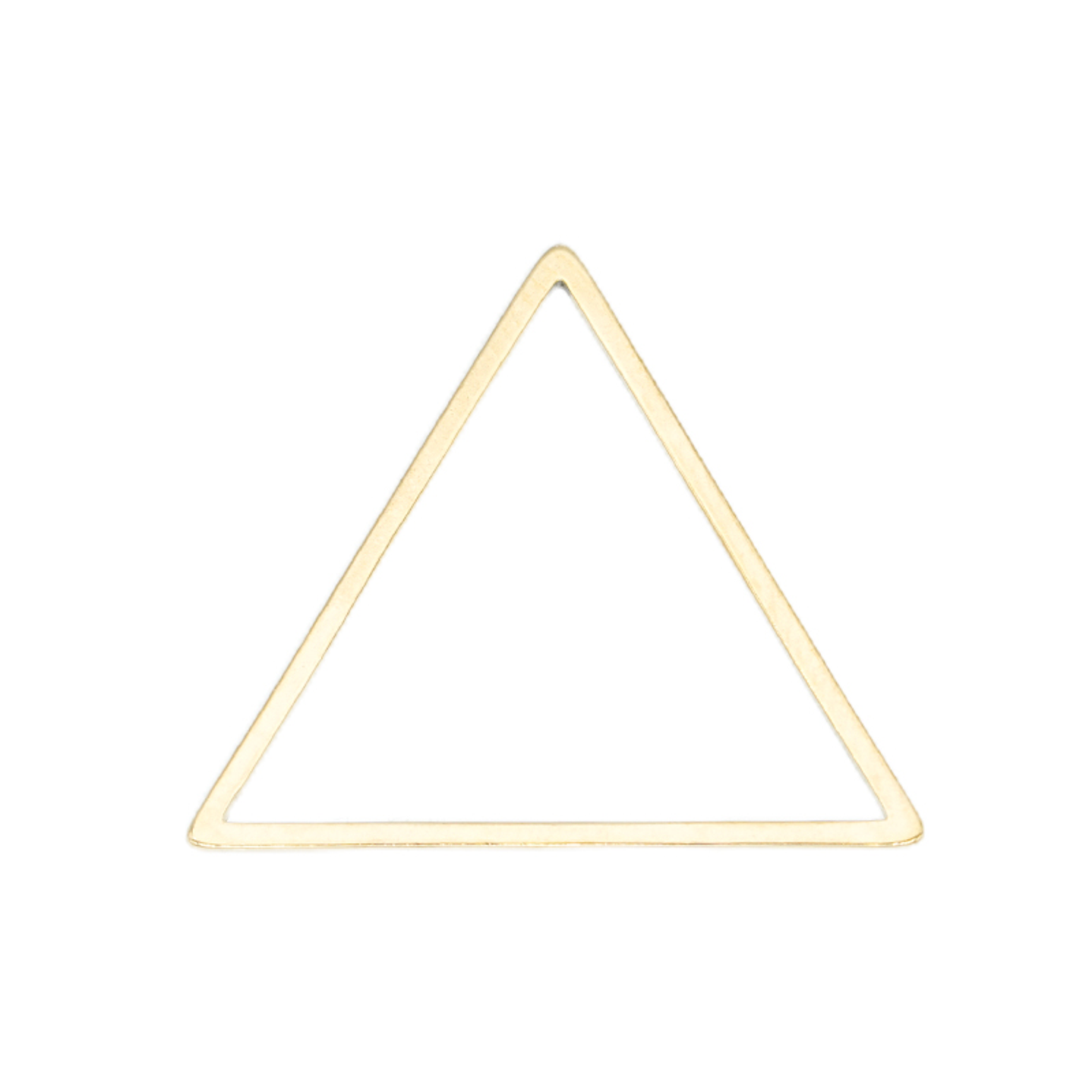 ACERO DORADO TRIANGULO FIGURA 16MM 1