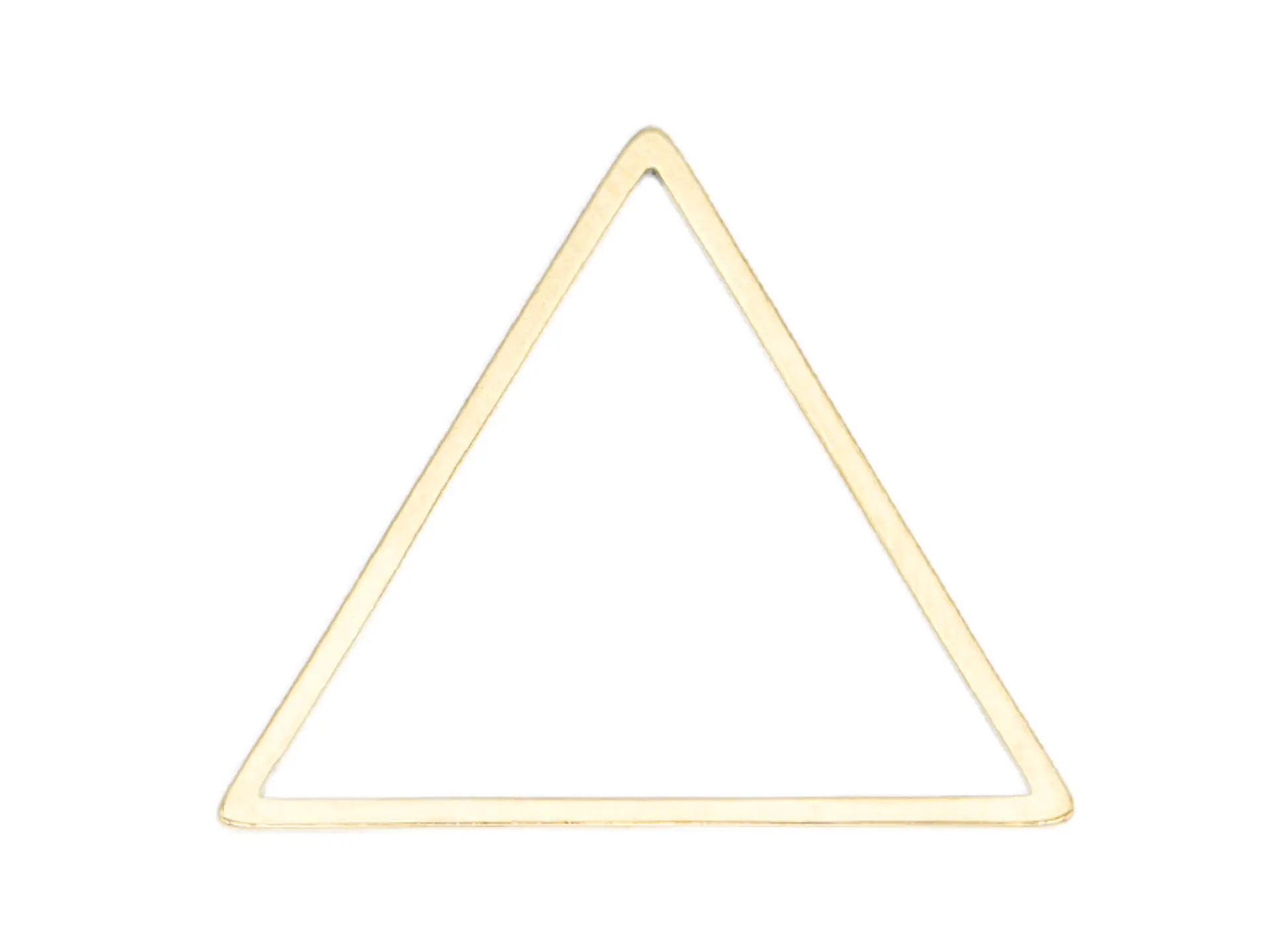 ACERO DORADO TRIANGULO FIGURA 16MM 1