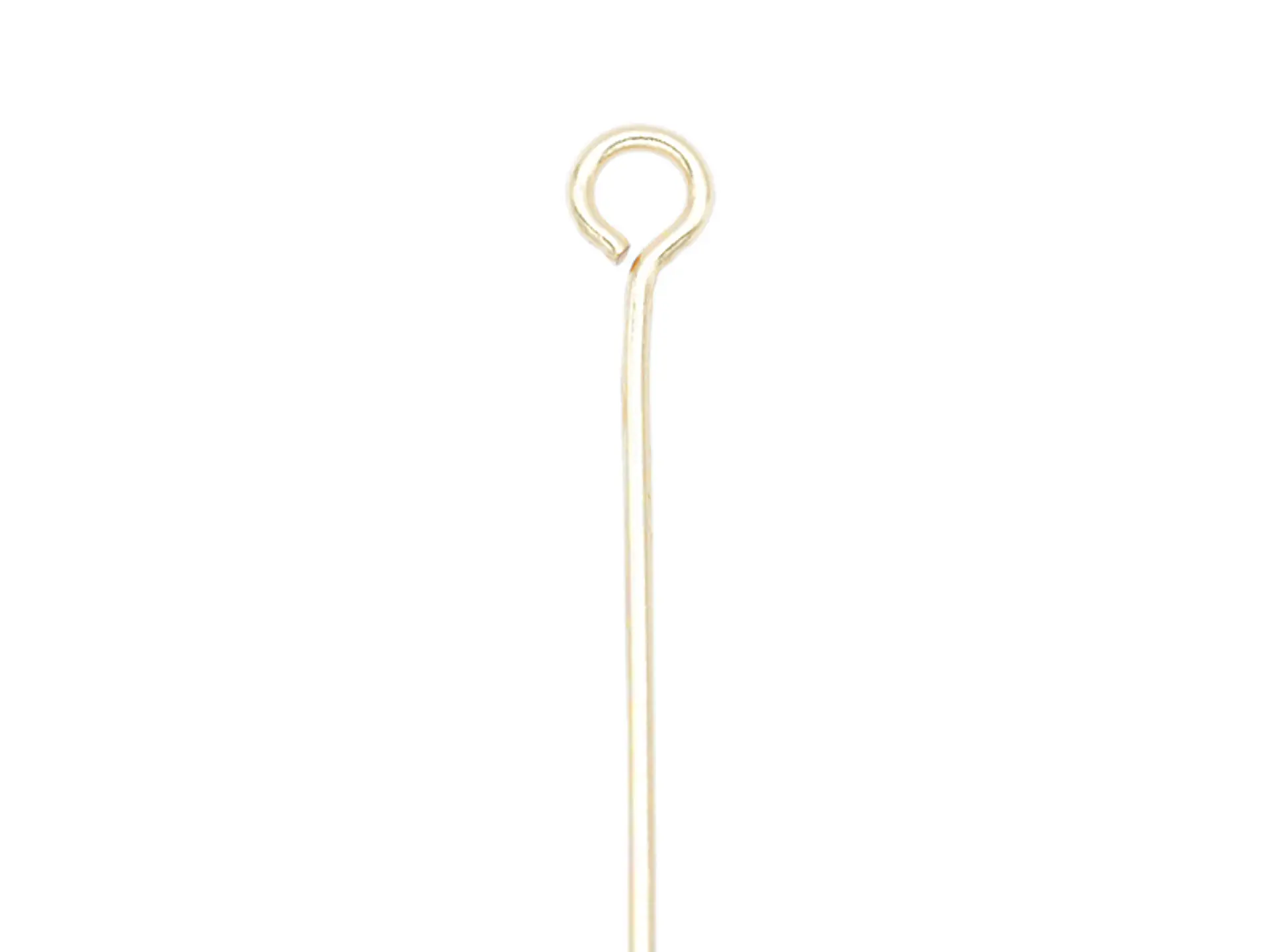 ACERO DORADO ALFILER CABEZA REDONDA  0.7*40MM 1