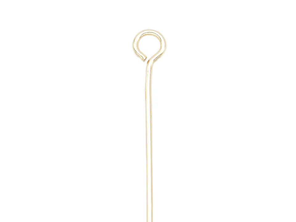 ACERO DORADO ALFILER CABEZA REDONDA  0.7*40MM 1