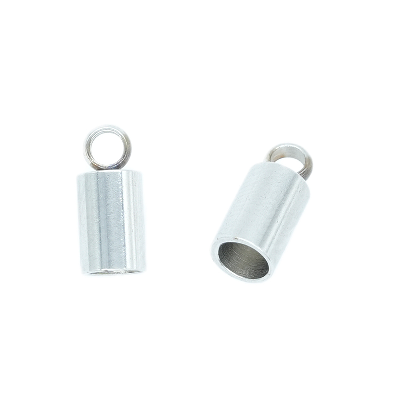 TERMINAL CAMPANA LISA ACERO 4MM  1