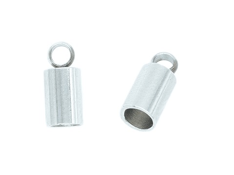 TERMINAL CAMPANA LISA ACERO 4MM 