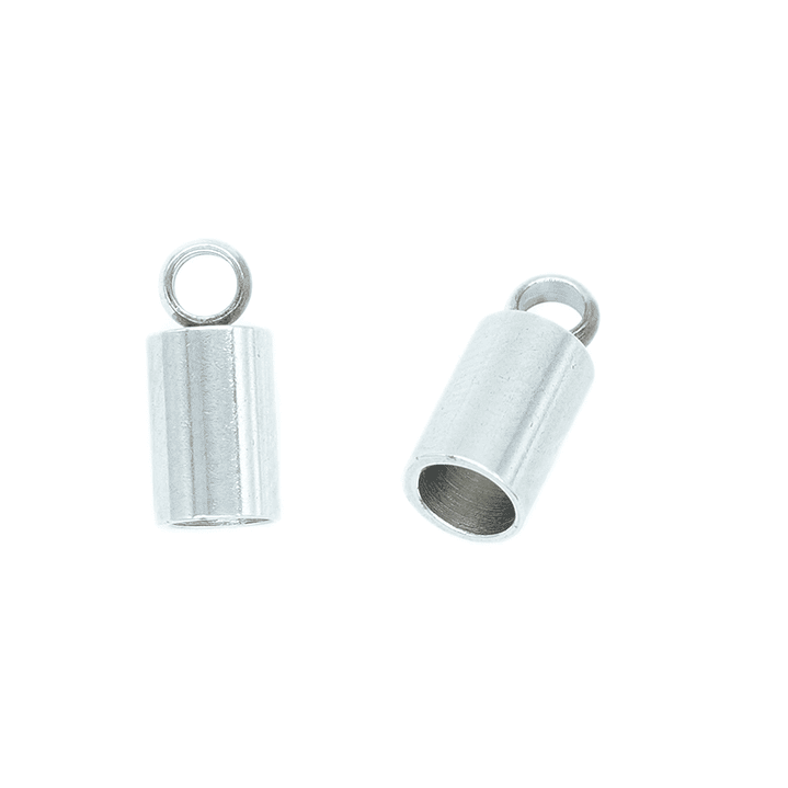 TERMINAL CAMPANA LISA ACERO 4MM  1