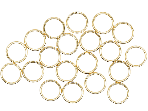 ACERO DORADO ARGOLLA 0.8*8MM 