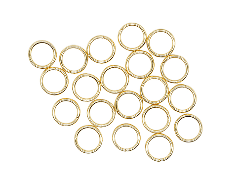 ACERO DORADO ARGOLLA 0.8*6MM