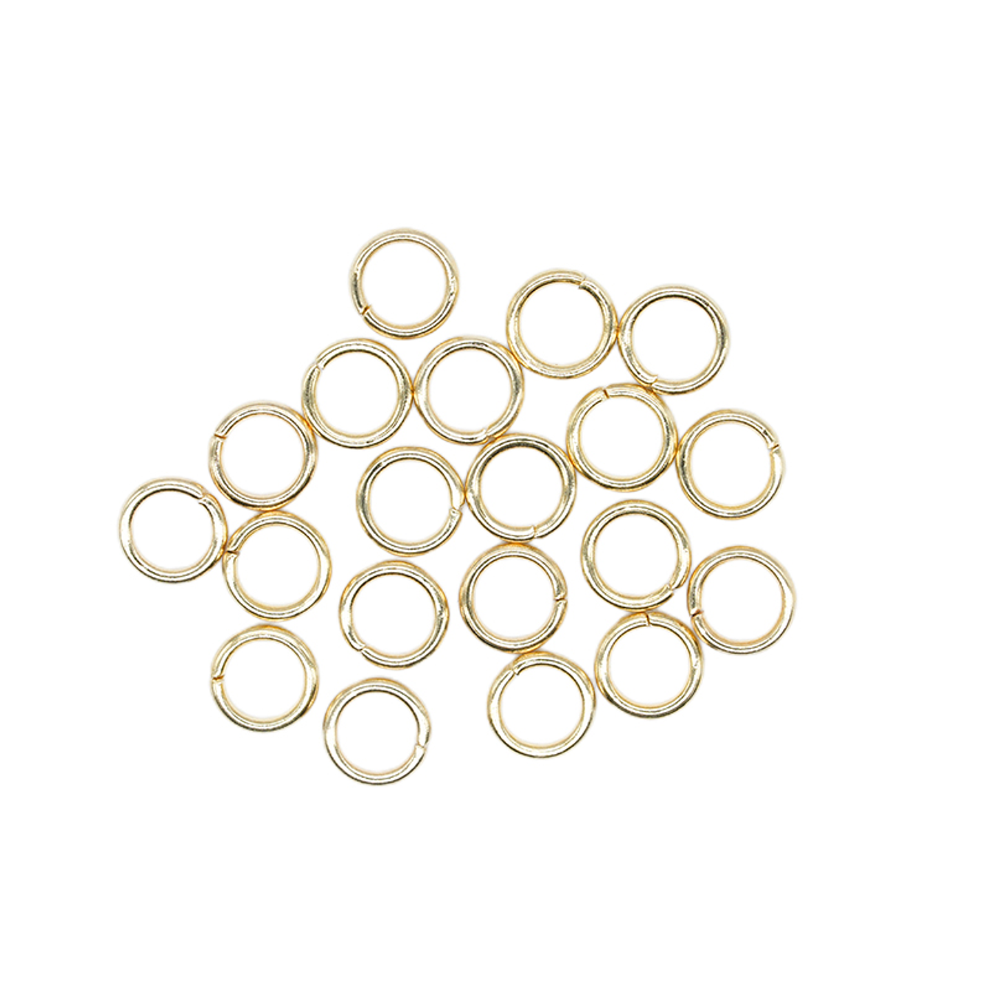 ARGOLLA ACERO DORADA 0.8*5MM  1