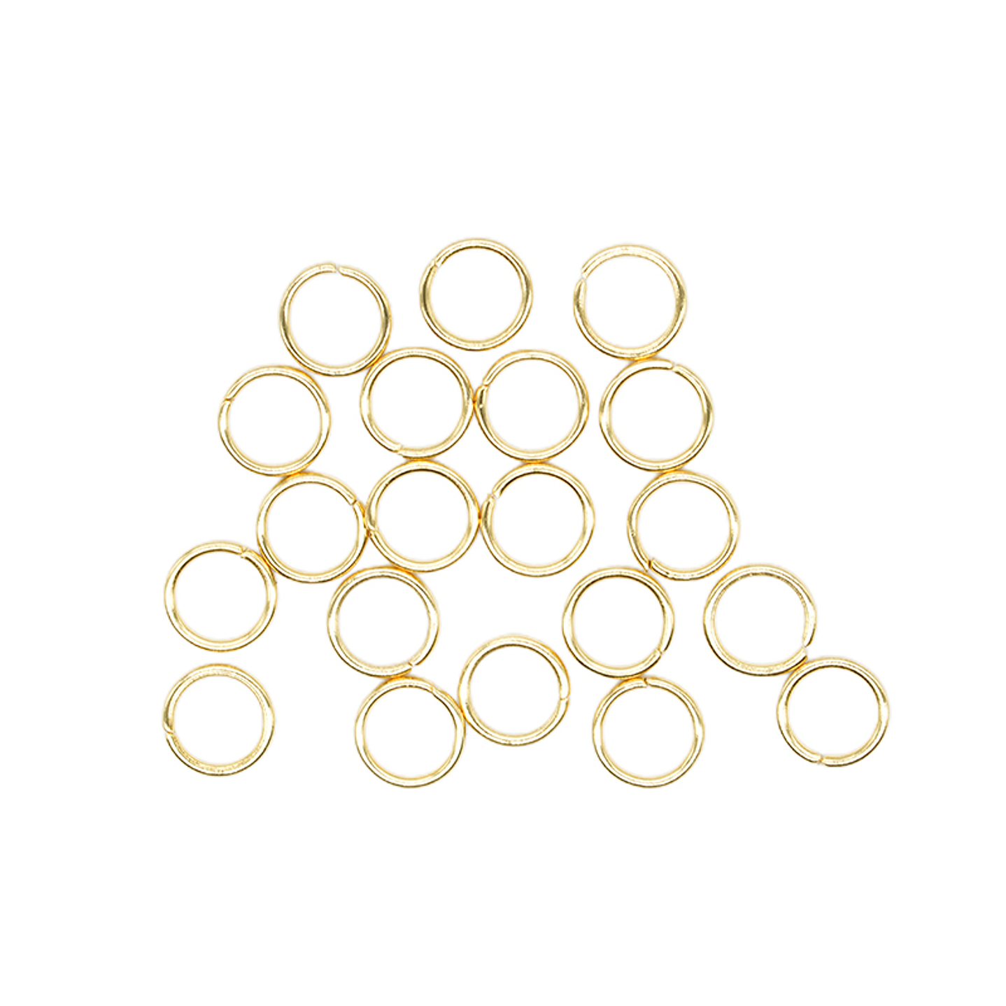 ARGOLLA ACERO DORADA 0.6*5MM  1