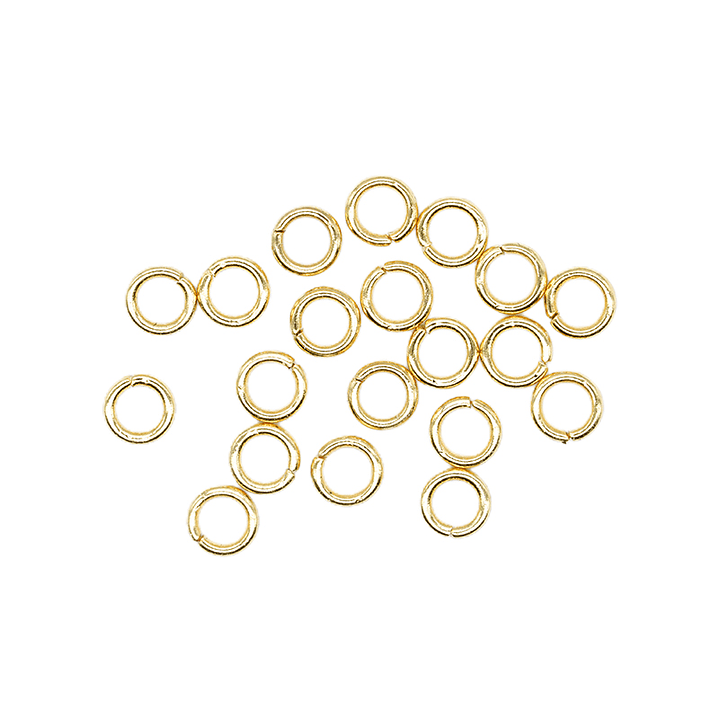  ACERO DORADO ARGOLLA 0.8*4MM  1