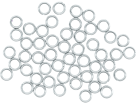 ACERO PLATEADO ARGOLLA  0.7*4MM 