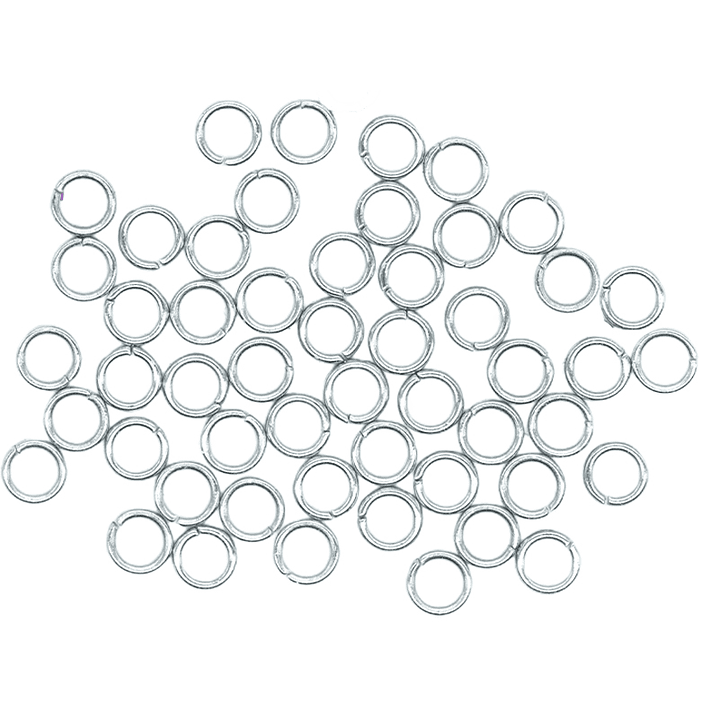 ACERO PLATEADO ARGOLLA  0.7*4MM  1