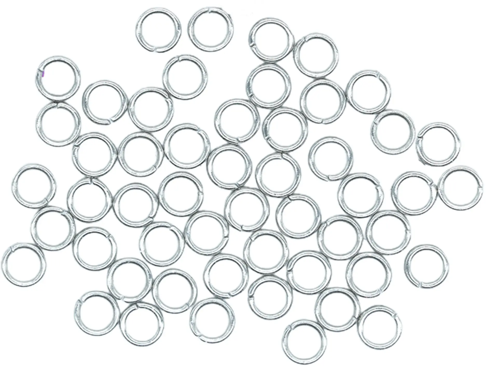 ACERO PLATEADO ARGOLLA  0.7*4MM  1