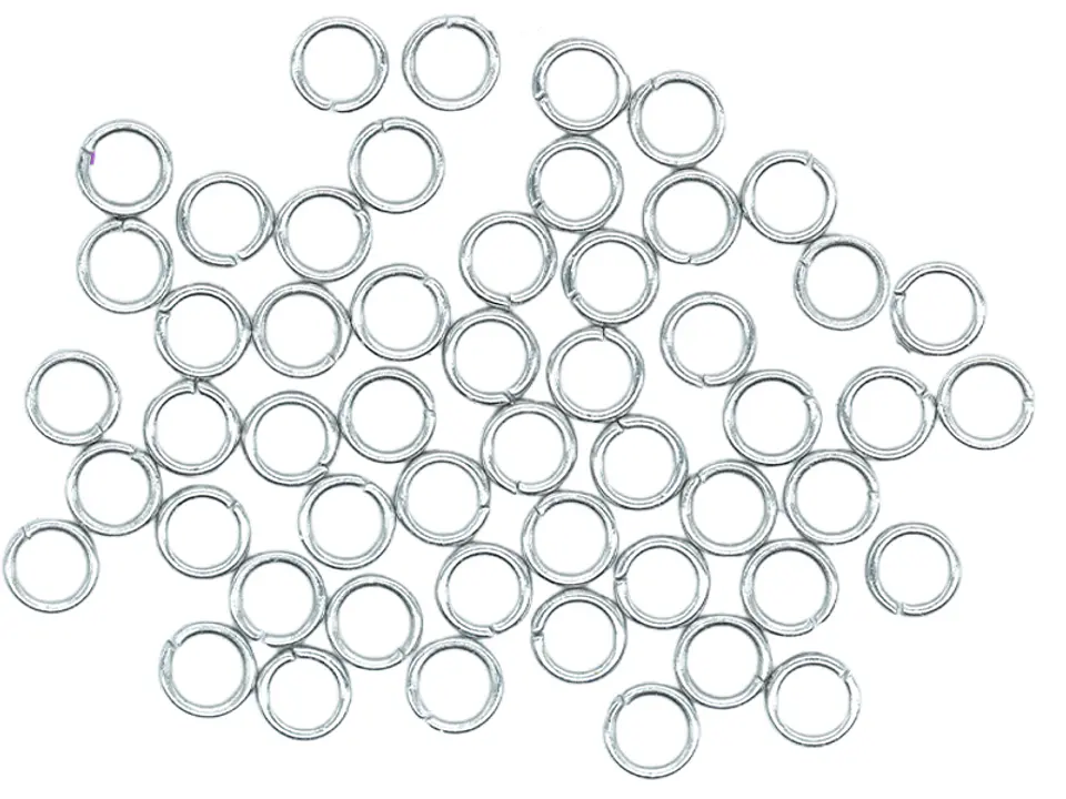 ACERO PLATEADO ARGOLLA  0.7*4MM  1