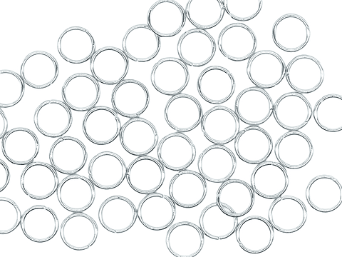  ACERO PLATEADO ARGOLLA  0.6*5MM 