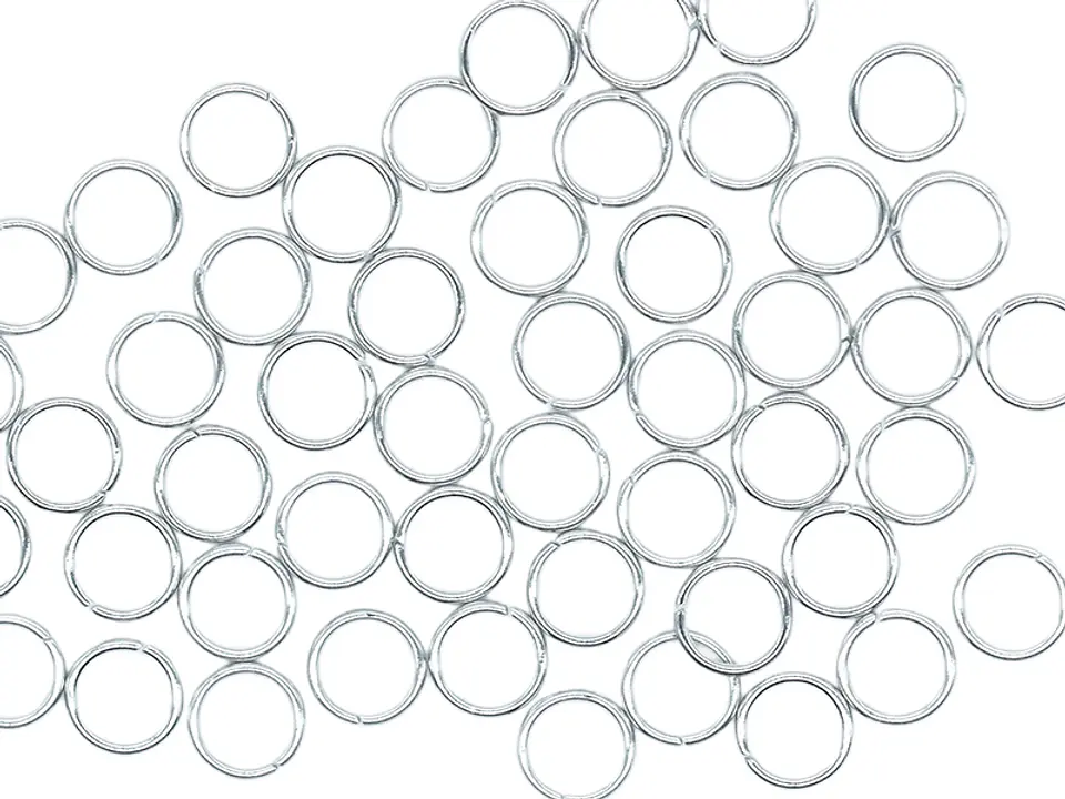  ACERO PLATEADO ARGOLLA  0.6*5MM  1