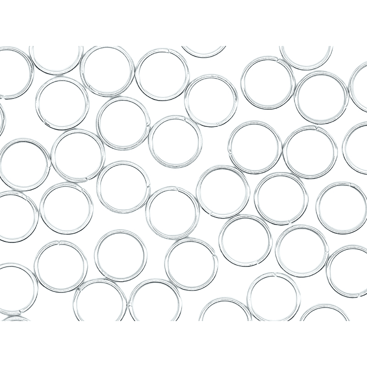 ACERO PLATEADO ARGOLLA  0.8*8MM 1