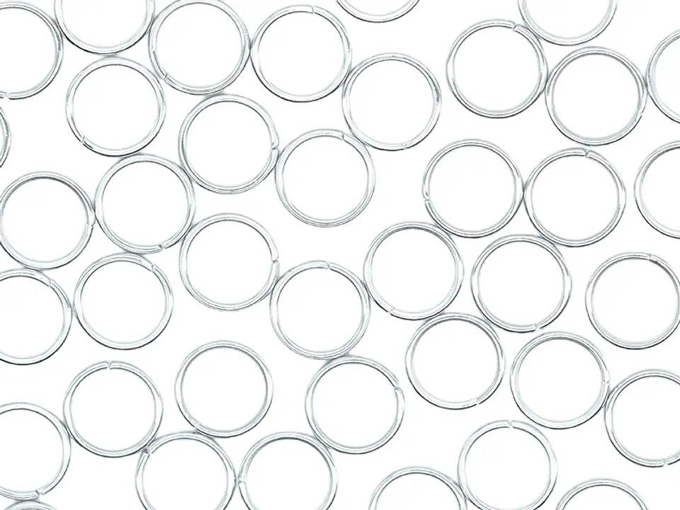 ACERO PLATEADO ARGOLLA  0.8*8MM 1