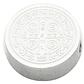 ACERO PLATEADO MEDALLA SAN BENITO RELIEVE 14MM  - thumbnail 2