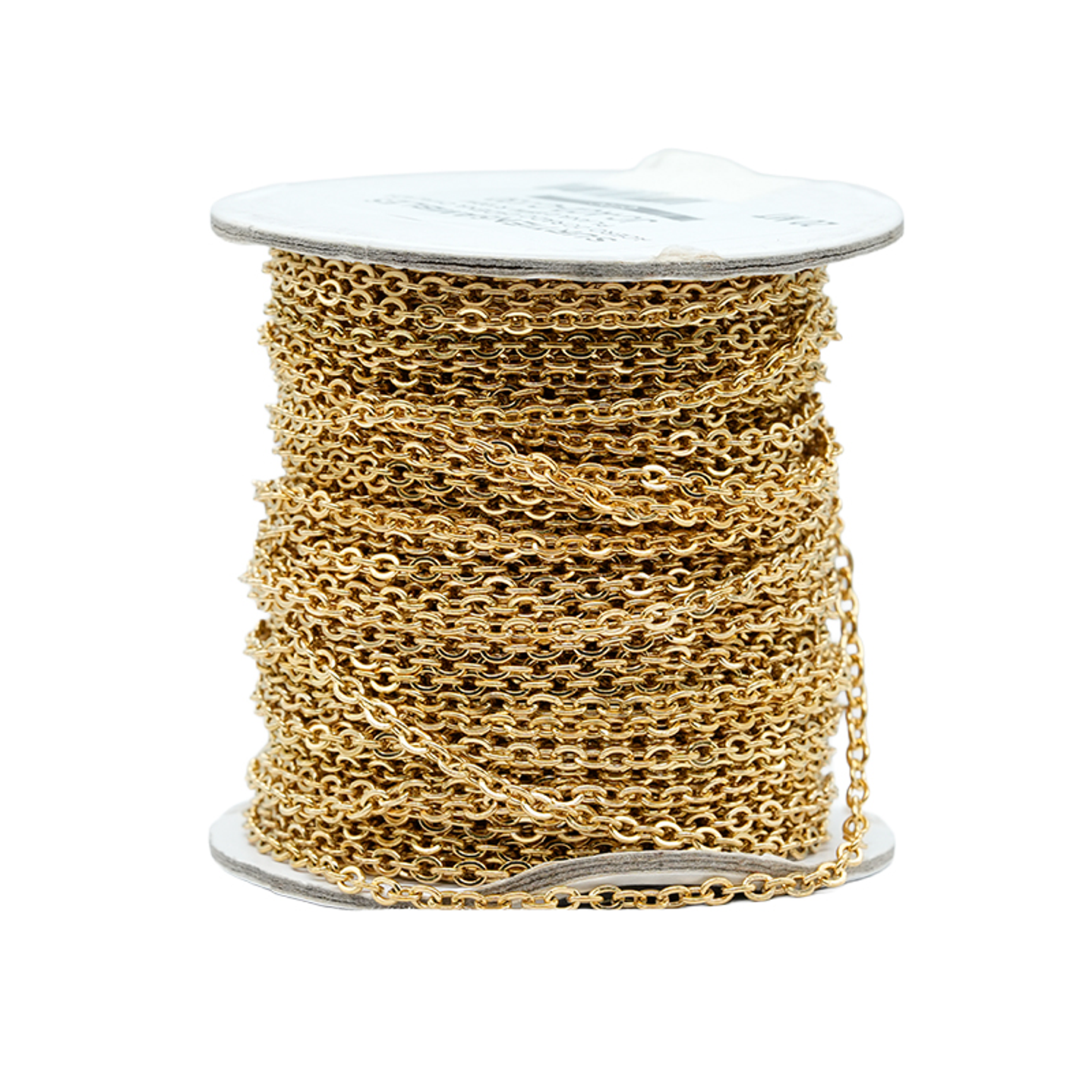 ACERO DORADO CADENA OVALADA 0.6MM  2