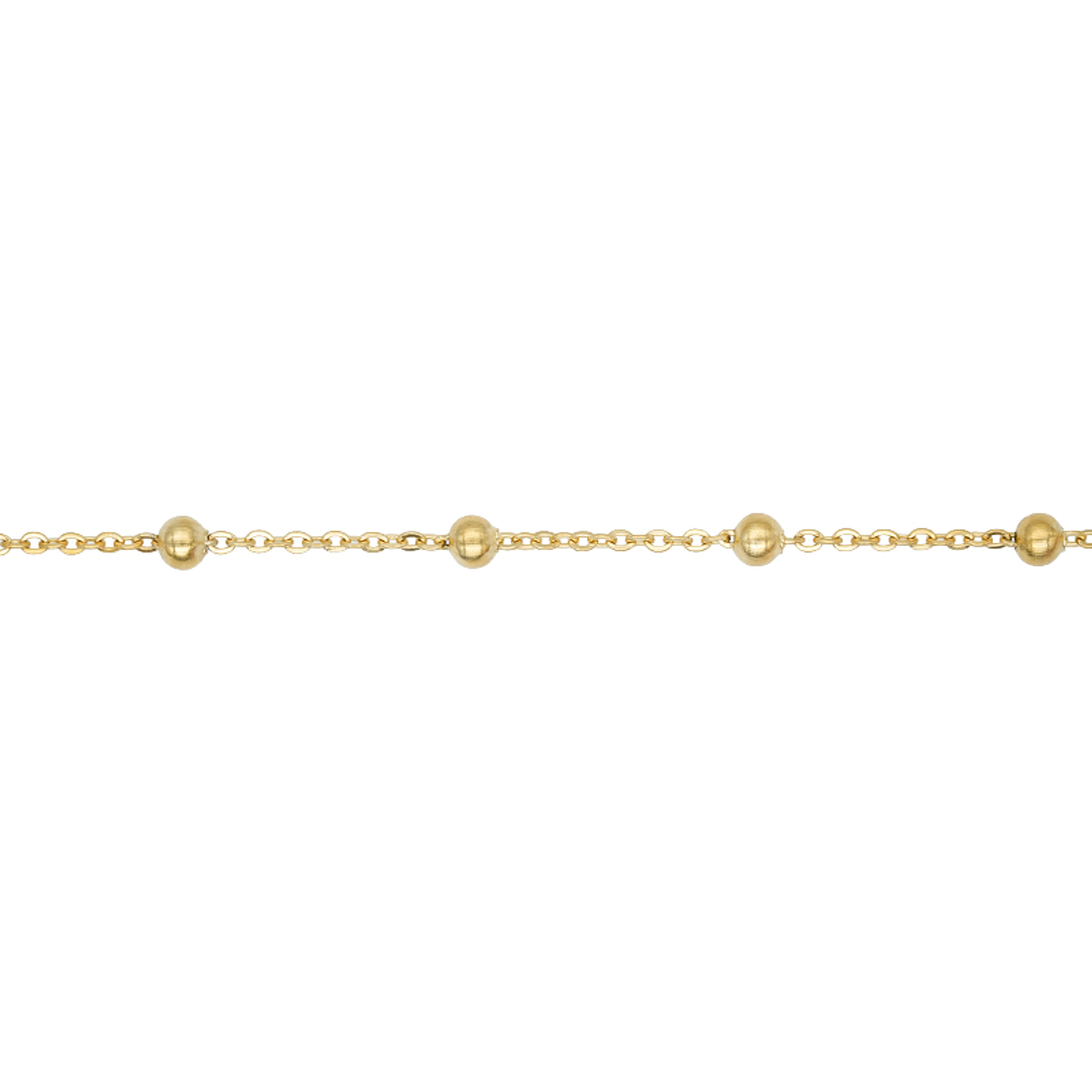 ACERO DORADO CADENA 0.4M SEPRADOR BALIN 4MM MAS SEGUIDO 1