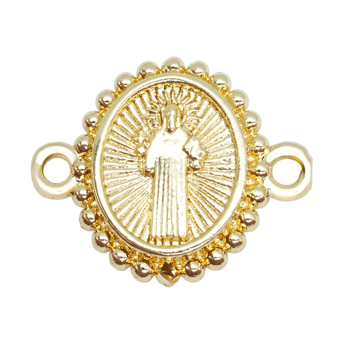 RODIO DORADO CENTRO SAN BENITO 14*17MM 1