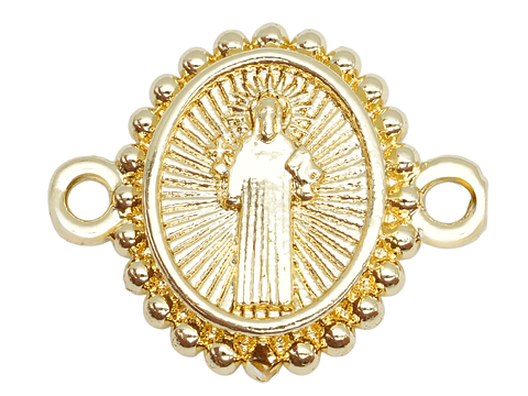 RODIO DORADO CENTRO SAN BENITO 14*17MM