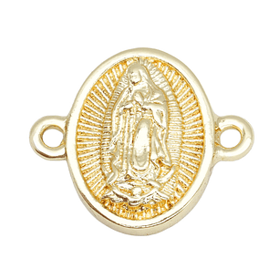 RODIO DORADO CENTRO GUADALUPE OVALADA 13*15MM