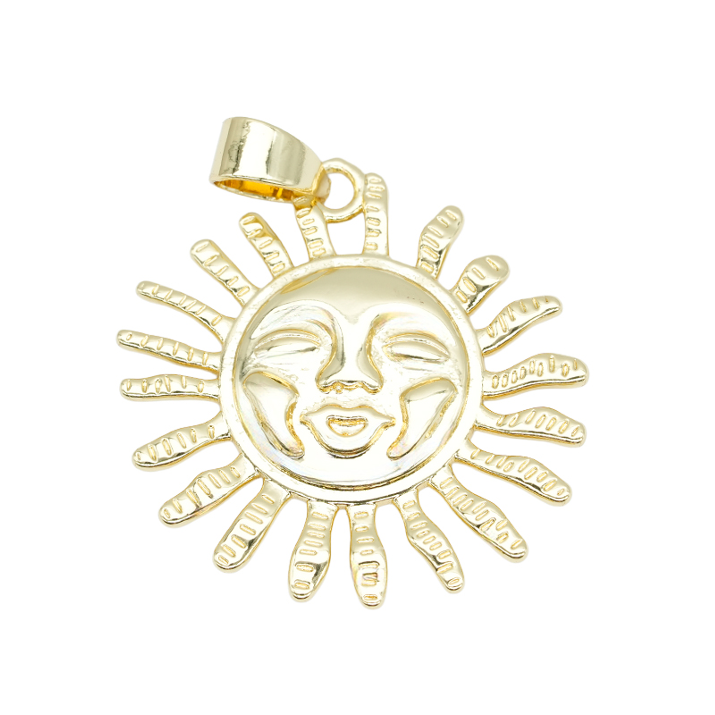 RODIO DORADO DIJE SOL 30MM 1