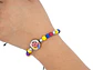 PULSERA COLOMBIA PLATEADA NEOPRENO FEDERACION COLOMBIA 6MM  - thumbnail 2