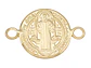 ORO LAMINADO 18K SEPARADOR SAN BENITO GRANDE 23MM  - Miniatura 1