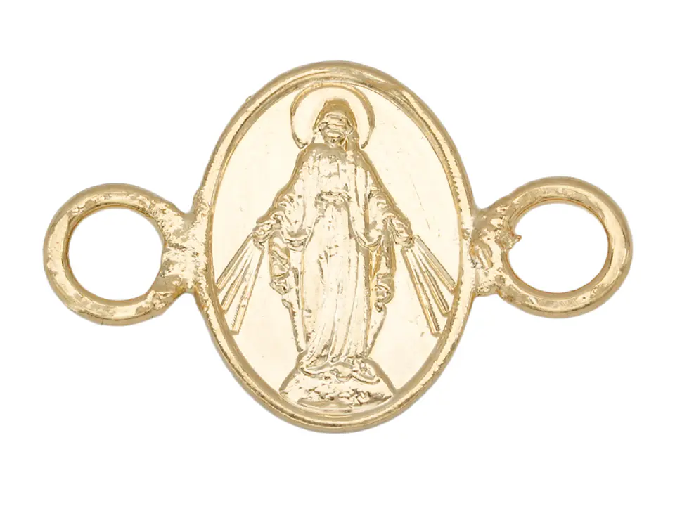ORO LAMINADO 18K SEPARADOR MILAGROSA MINI 15MM 1