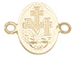 ORO LAMINADO 18K SEPARADOR MILAGROSA 21MM  - Miniatura 2