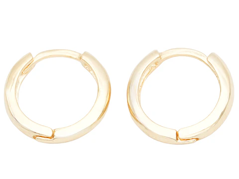 ORO LAMINADO 18K CANDONGA LISA 13MM