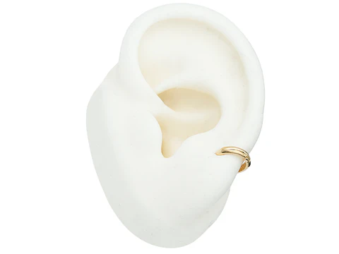 ORO LAMINADO 18K CANDONGA LISA BABY 6.6MM