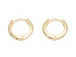 ORO LAMINADO 18K CANDONGA LISA BABY 6.6MM - Miniatura 1