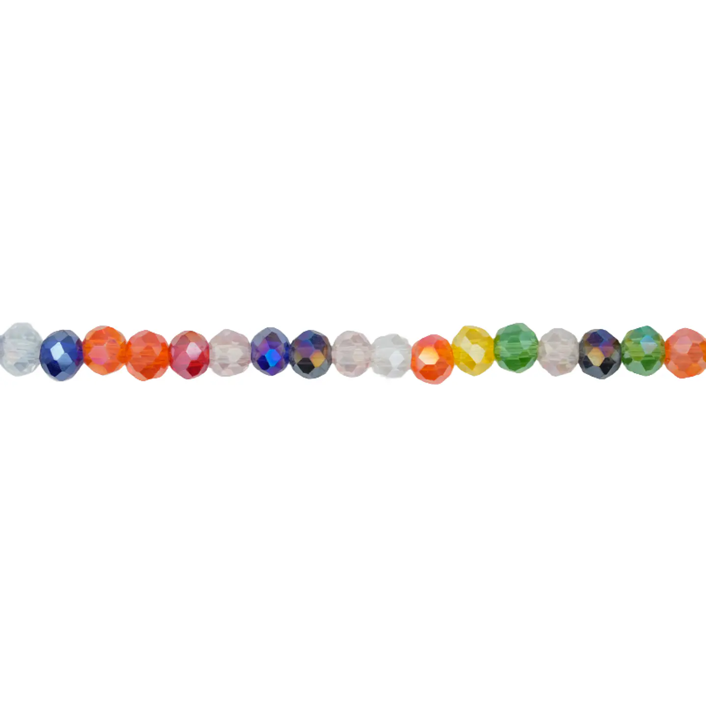 CRISTAL MURANO MIX TRANSPARENTE # 4MM 1