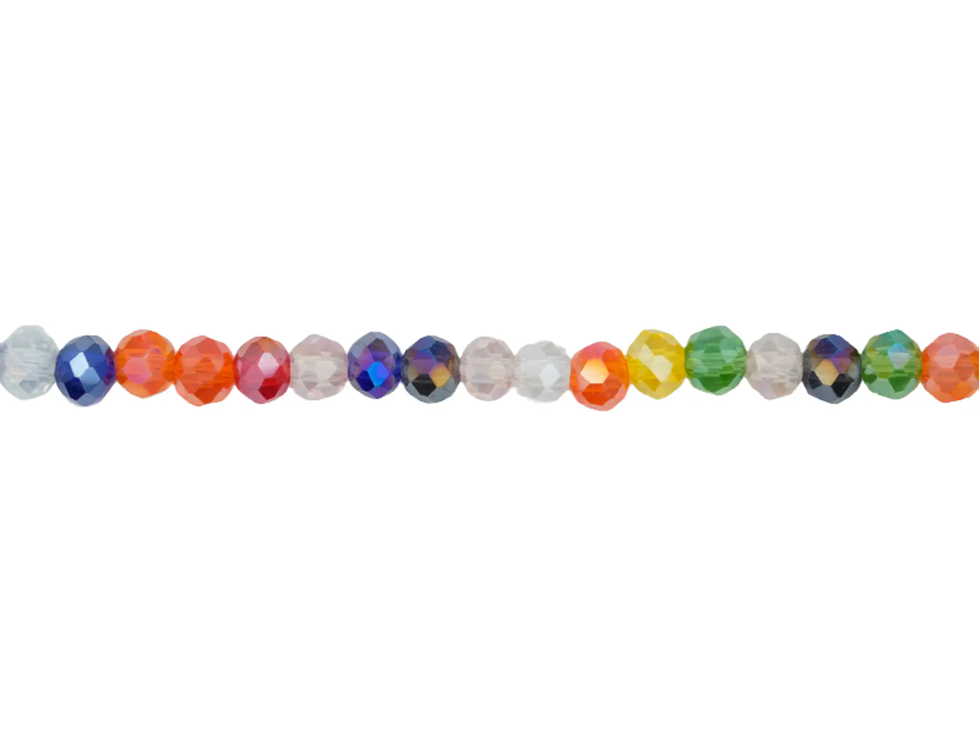 CRISTAL MURANO MIX TRANSPARENTE # 4MM 1
