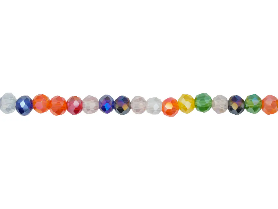 CRISTAL MURANO MIX TRANSPARENTE # 4MM 1