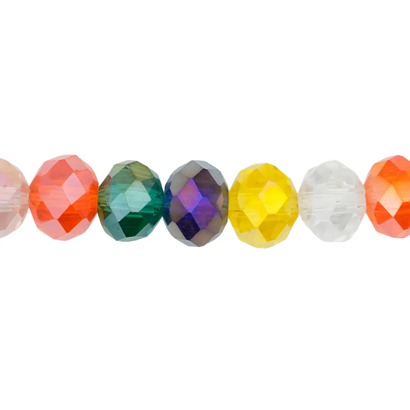 CRISTAL MURANO MIX TRANSPARENTE # 8MM 1