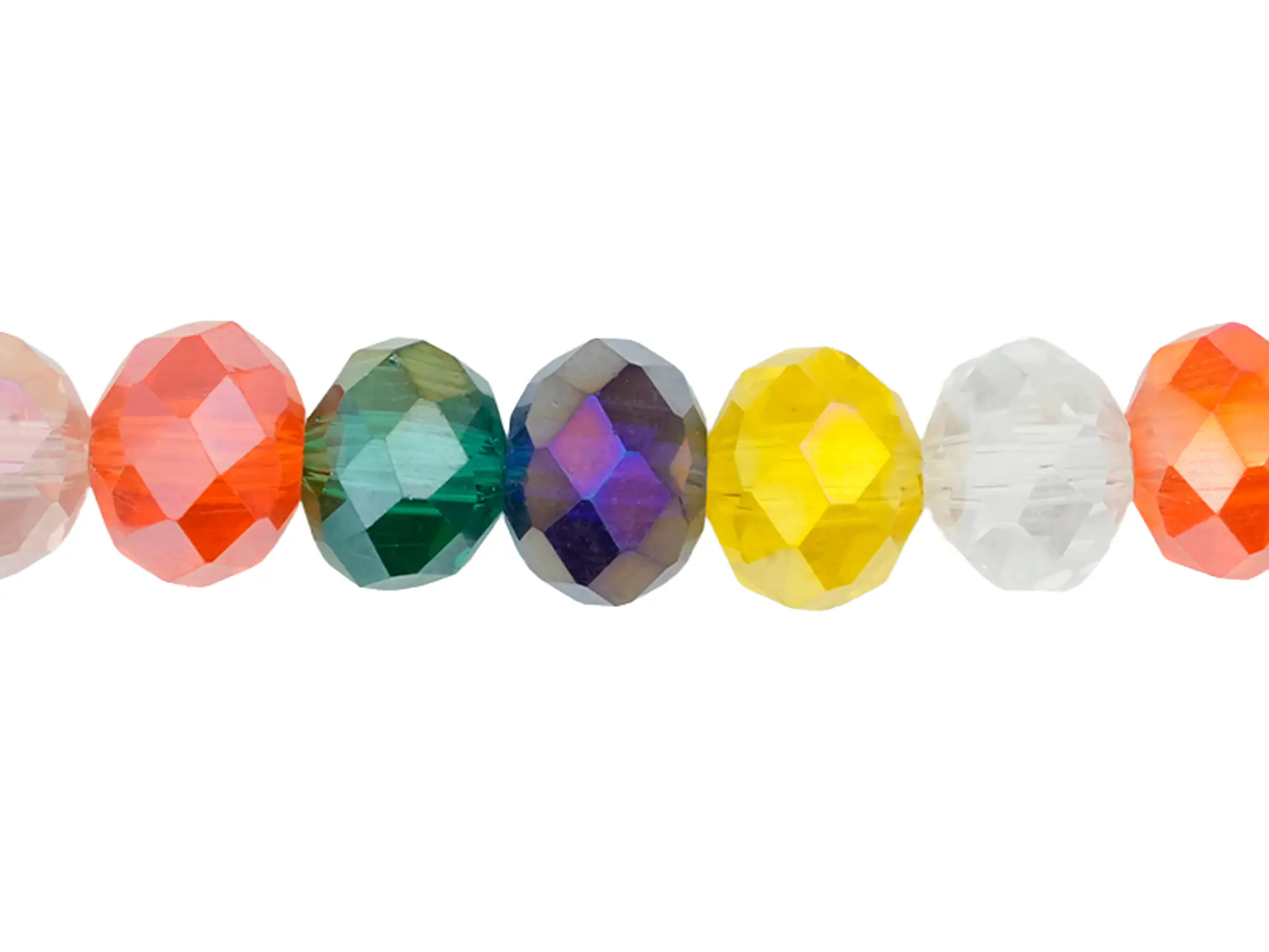 CRISTAL MURANO MIX TRANSPARENTE # 8MM 1