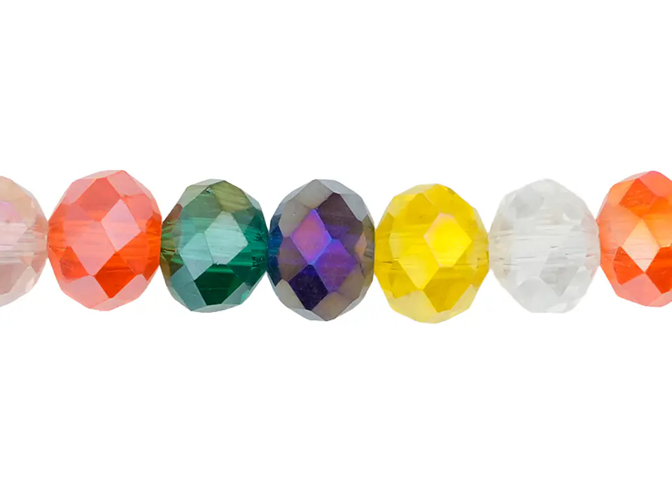 CRISTAL MURANO MIX TRANSPARENTE # 8MM 1